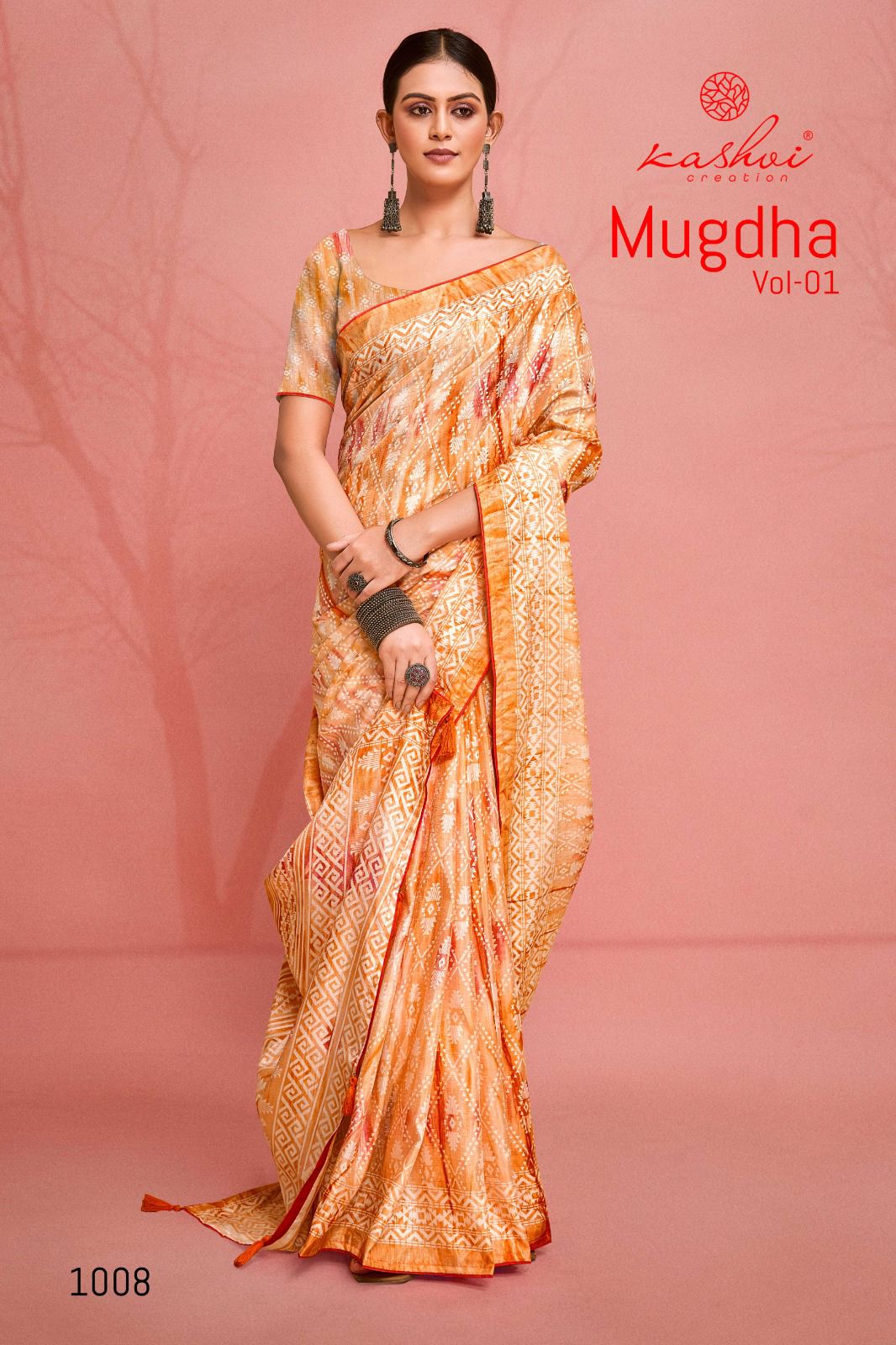 Mugdha Vol 1 By Kashvi Prizm Printed Designer Sarees Wholesale Price In Surat
